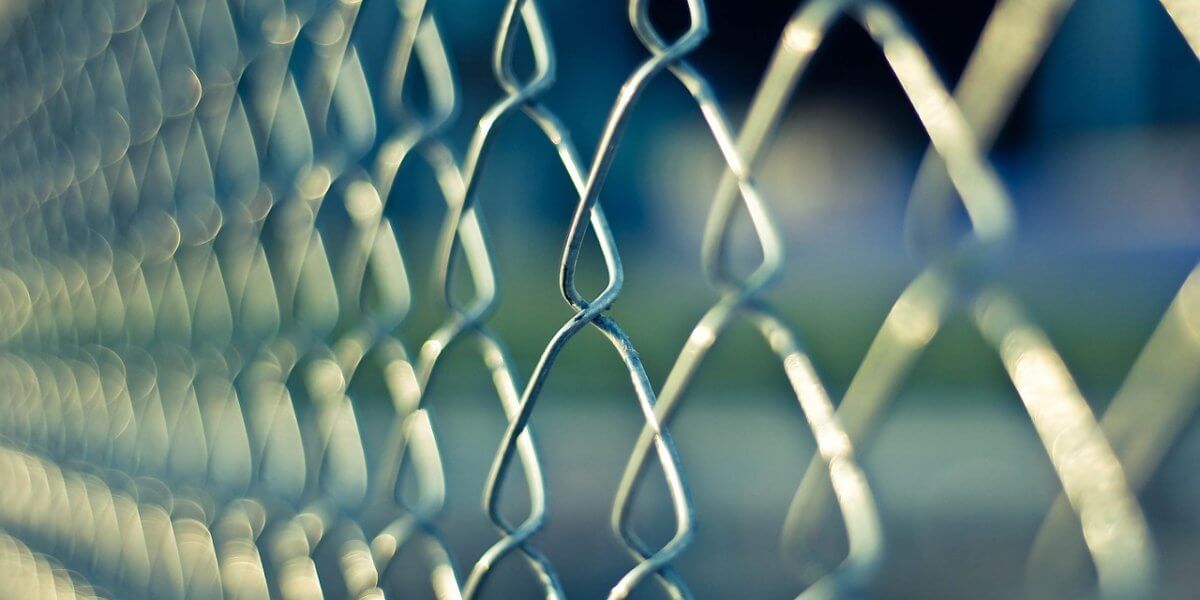 chain link fence