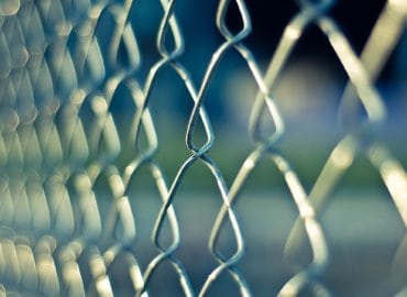 chain link fence