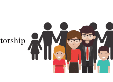 Graphic showing diverse group of illustrated people with the word "Southern California Conservatorship" above them, symbolizing varied individuals involved in such legal arrangements.