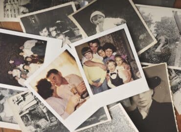 pile of family photos