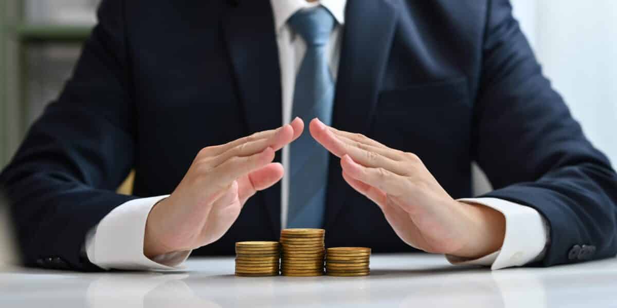 protecting assets with hands