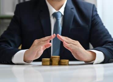 protecting assets with hands